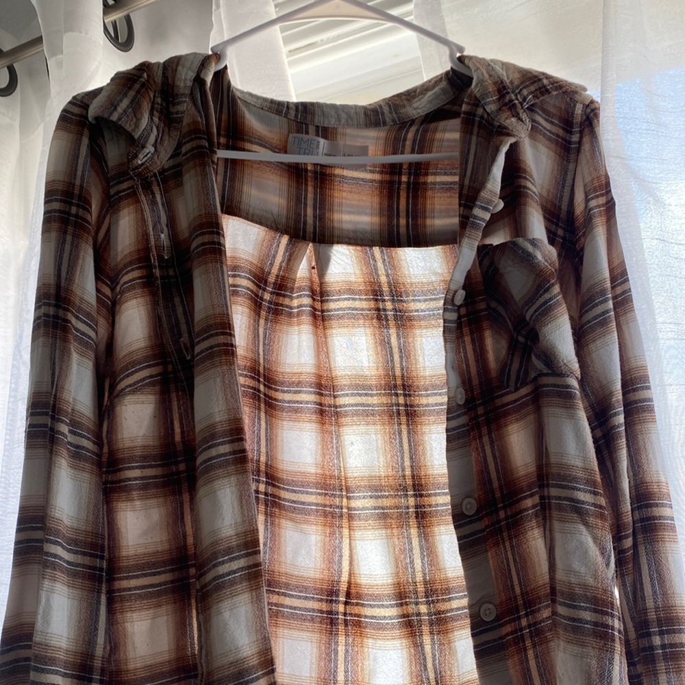 Plaid button up